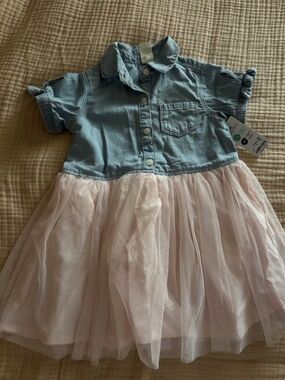 Oshkosh Toddler Girl Denim Shirt Dress